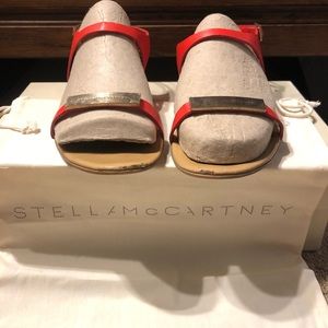 Stella McCartney Sandal in LipStick Red 36.5